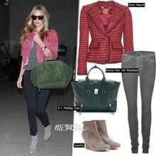 中国女明星冬季街拍